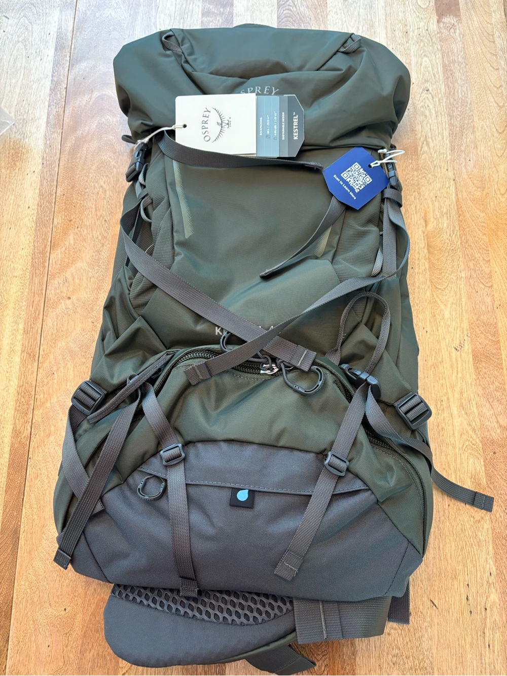 NWT Osprey Kestrel 48 backpack